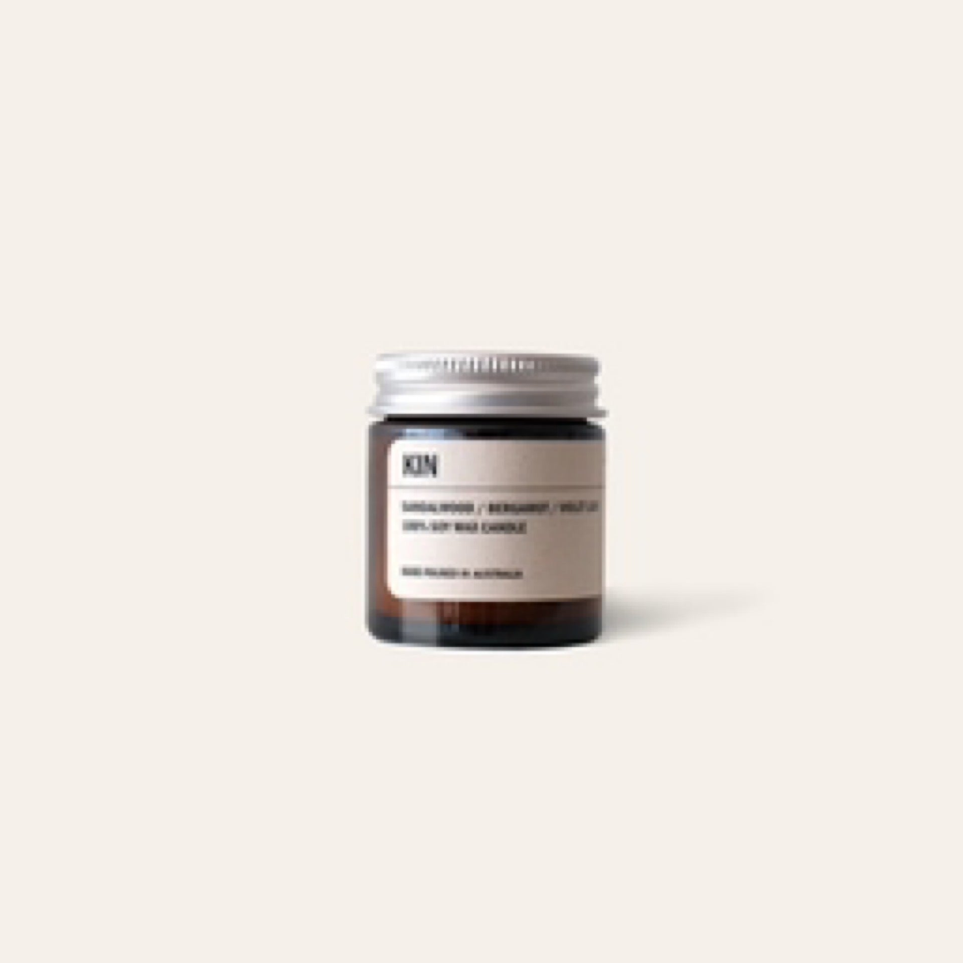 POSIE Mini Amber Jar Soy Candle KIN | Kin Goods